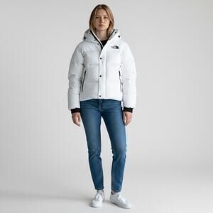 The North Face Women’s XL 550 Down Puffer Jacket White – Warm Winter Coat